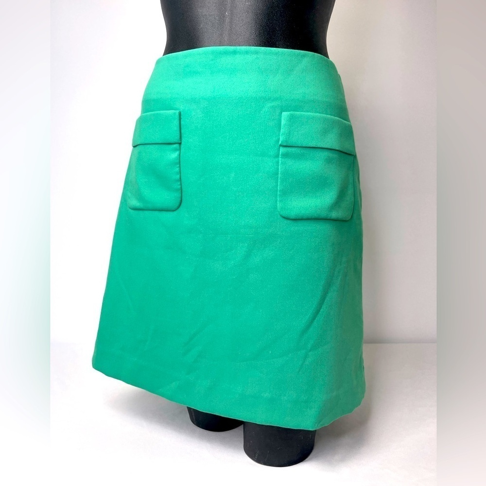Loft green skirt (B12#12)